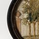 Pair of embroidered silks, needle painting, circa 1800
