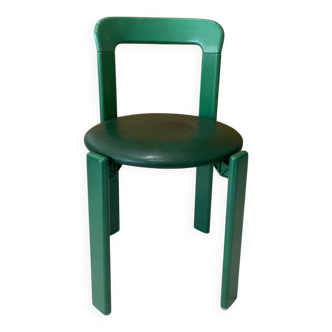 Chaise Bruno Rey Verte Design 1970 Vintage (1)