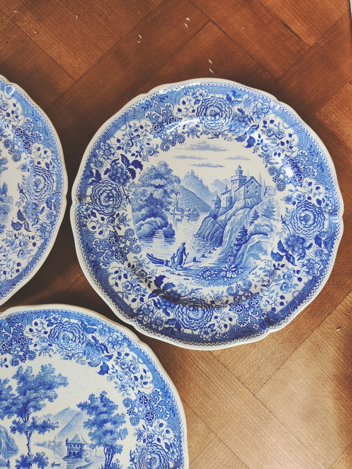 Set of 6 Burgenland flat plates by Villeroy & Bosch