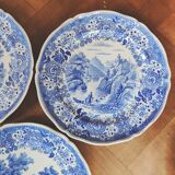 Set of 6 Burgenland flat plates by Villeroy & Bosch