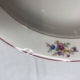 Hollow porcelain plates from Gien