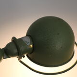 Jielde lamp 2 arms green hammered hammered