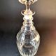 Title: Large Georgian Crystal Decanter – 3-Ring Neck & Stopper
