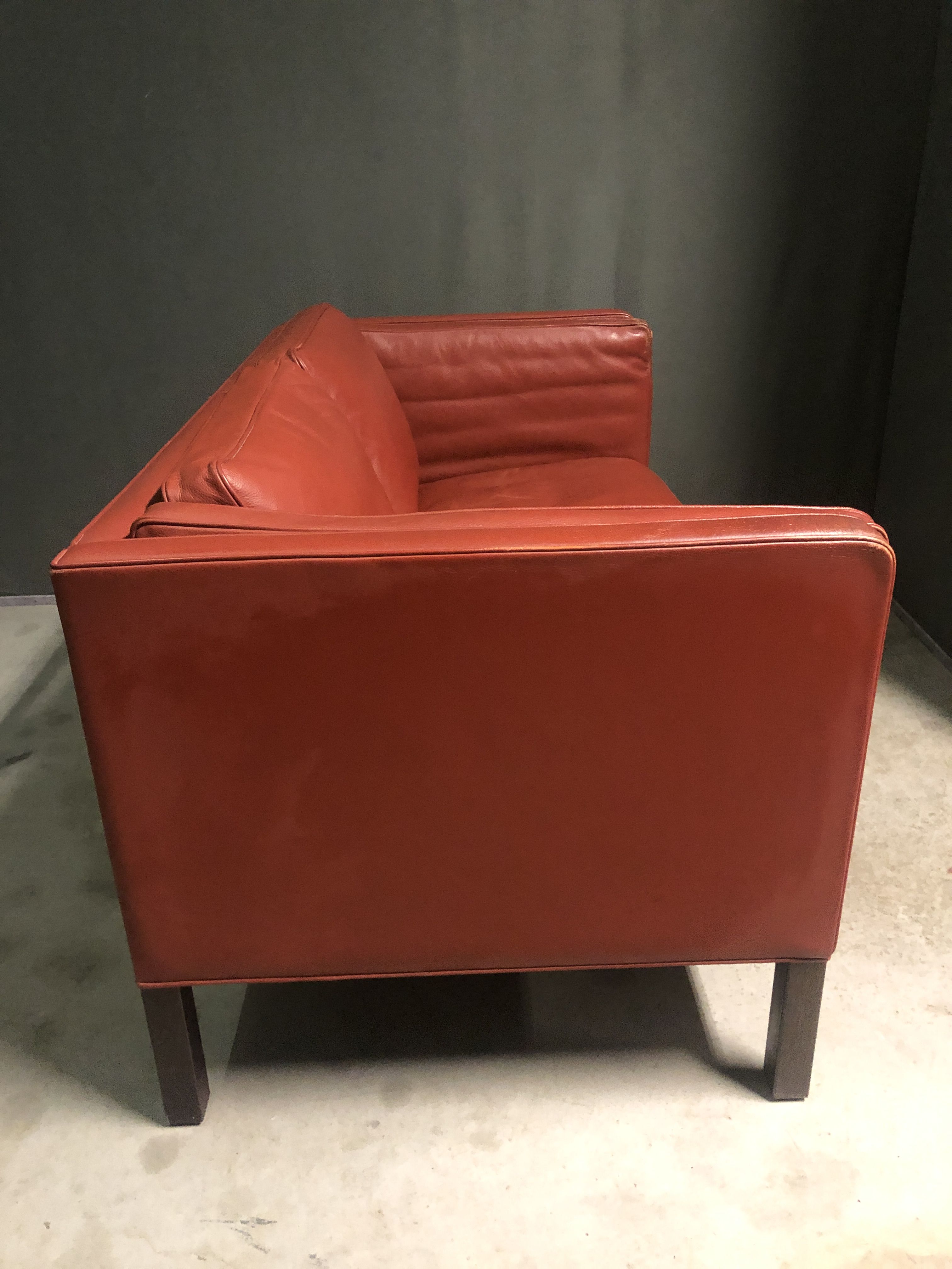 2 seat sofa by Borge Mogensen  for Fredericia Stolefabrik 1960's
