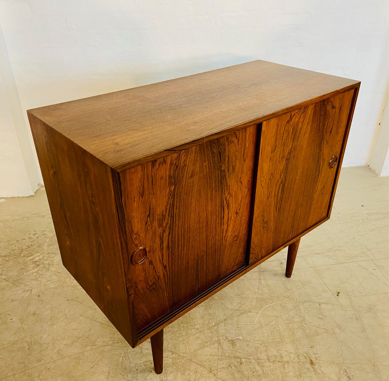 Vintage Danish mid-century rosewood chest of drawers 1960s