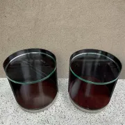 Pair of bedside tables by Gianni Moscatelli, 1970