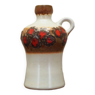 Ceramic jug, German design, 1970s, manufacture: Strehla