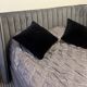 Habitat grey boudoir headboard 244 x 120 cm