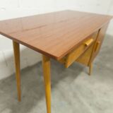 Baumann desk and chair set 1960 compass legs