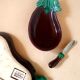 Ensemble aubergine en barbotine