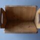 Vintage pine magazine stand, 1970s