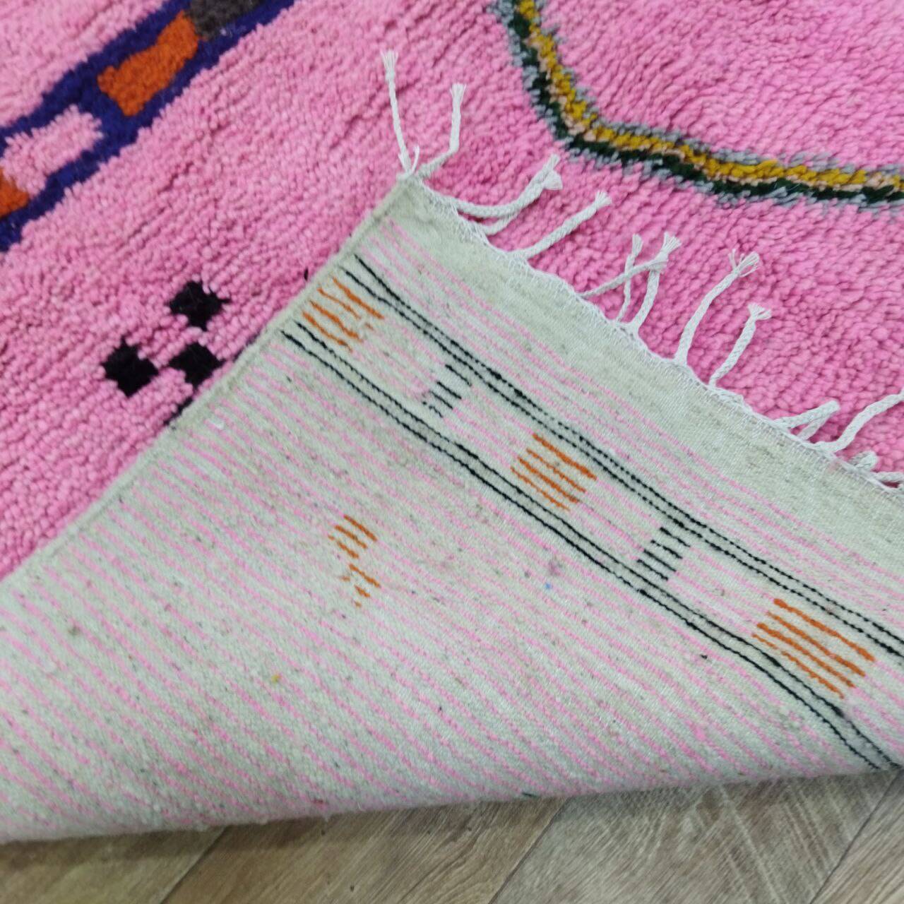 Azilal Berber rug in handmade wool 300 X 200 CM