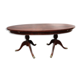 English regency oval table from 6 to 12 guests