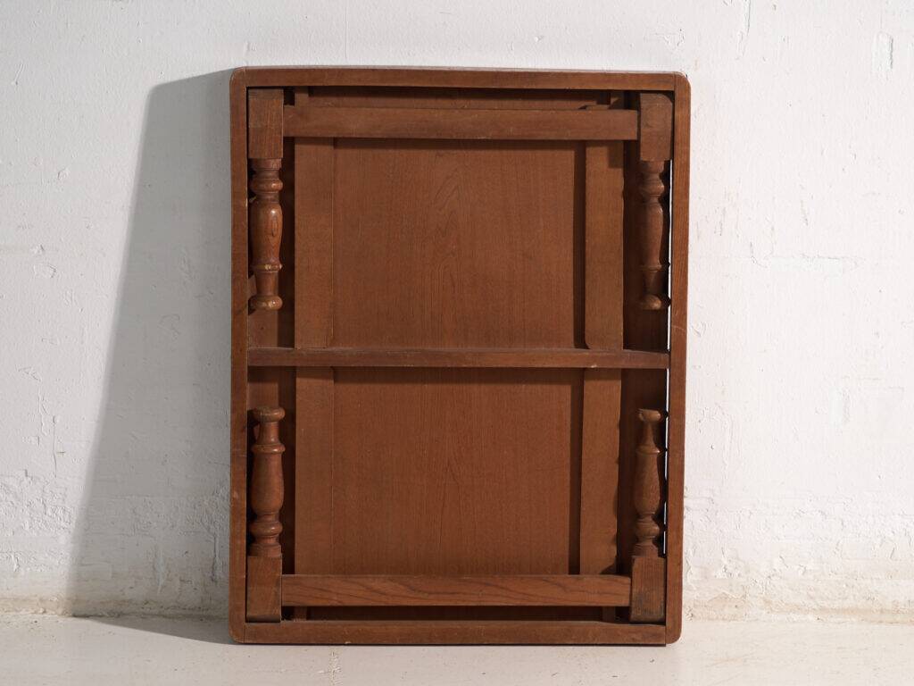 Antique Japanese folding coffee table in wood – Japan, circa 1920