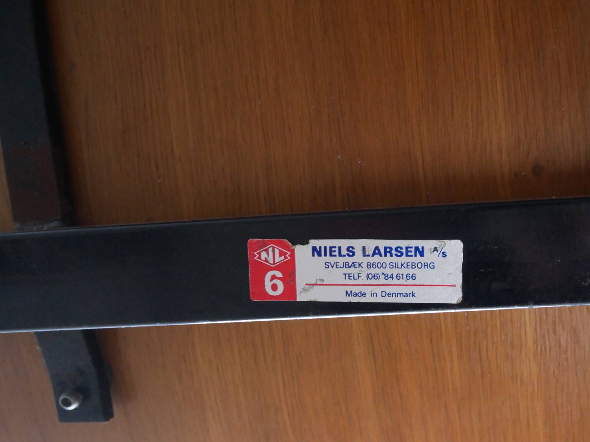 1970’s mid century Danish chair by Niels Larsen Mobler