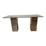 Vintage glass table