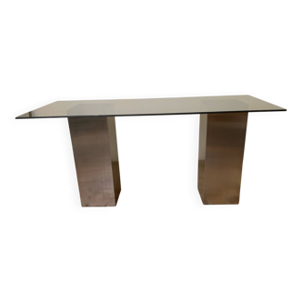 Vintage glass table