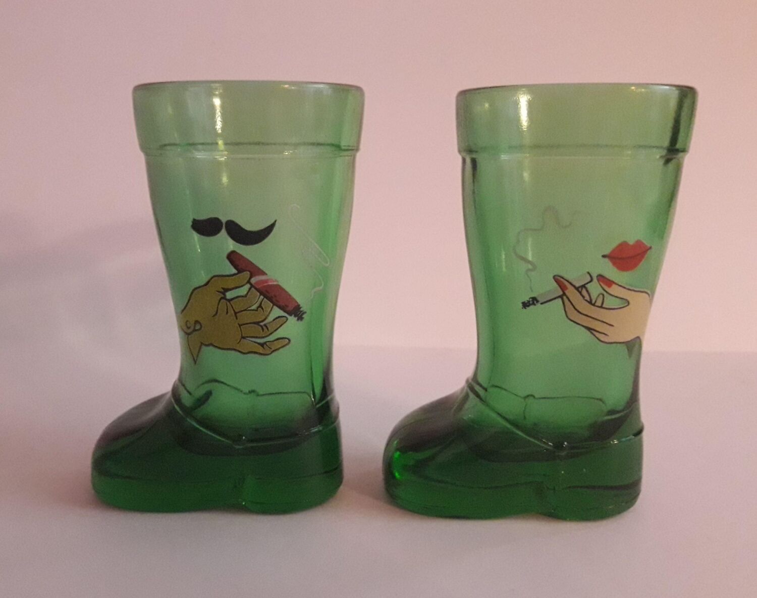 Digestive glasses from the 70s