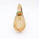 Sculptural studio ceramic Art vase by Ceramist Nikos Dazelidis, Greece 1960s