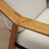 Oak armchair, Danish design, 1960s, designer: H. Brockmann Petersen, production: Randers Møbelfabrik