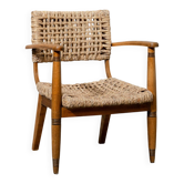 Fauteuil vintage par A.Audoux & F.Minet, édition Vibo Vesoul