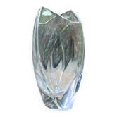 Exceptional Baccarat crystal vase signed RRigot