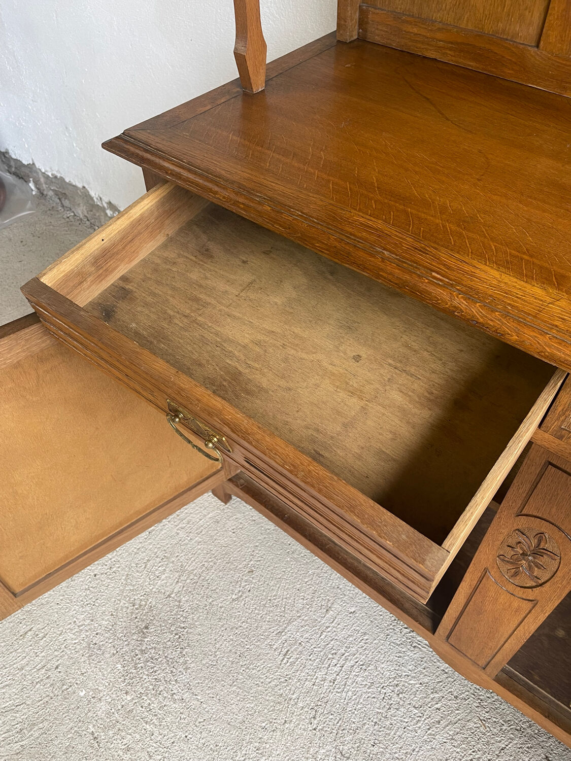 Art Nouveau two-body buffet