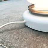 Mid-century Italian space age glass floor lamp from the 1960s.