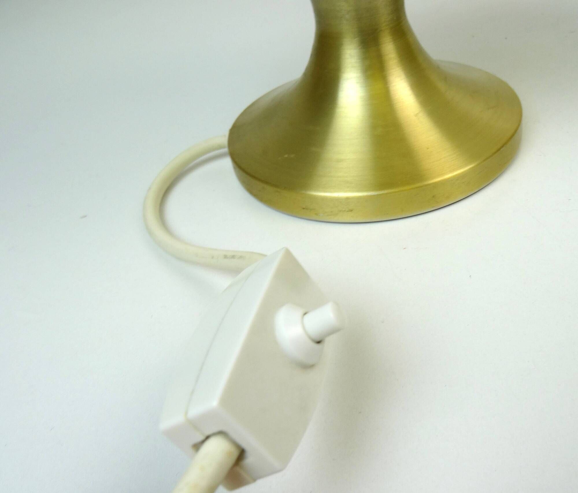 Beautiful Pair of Hollywood Regency bedside desk Lamps by Doria Germany