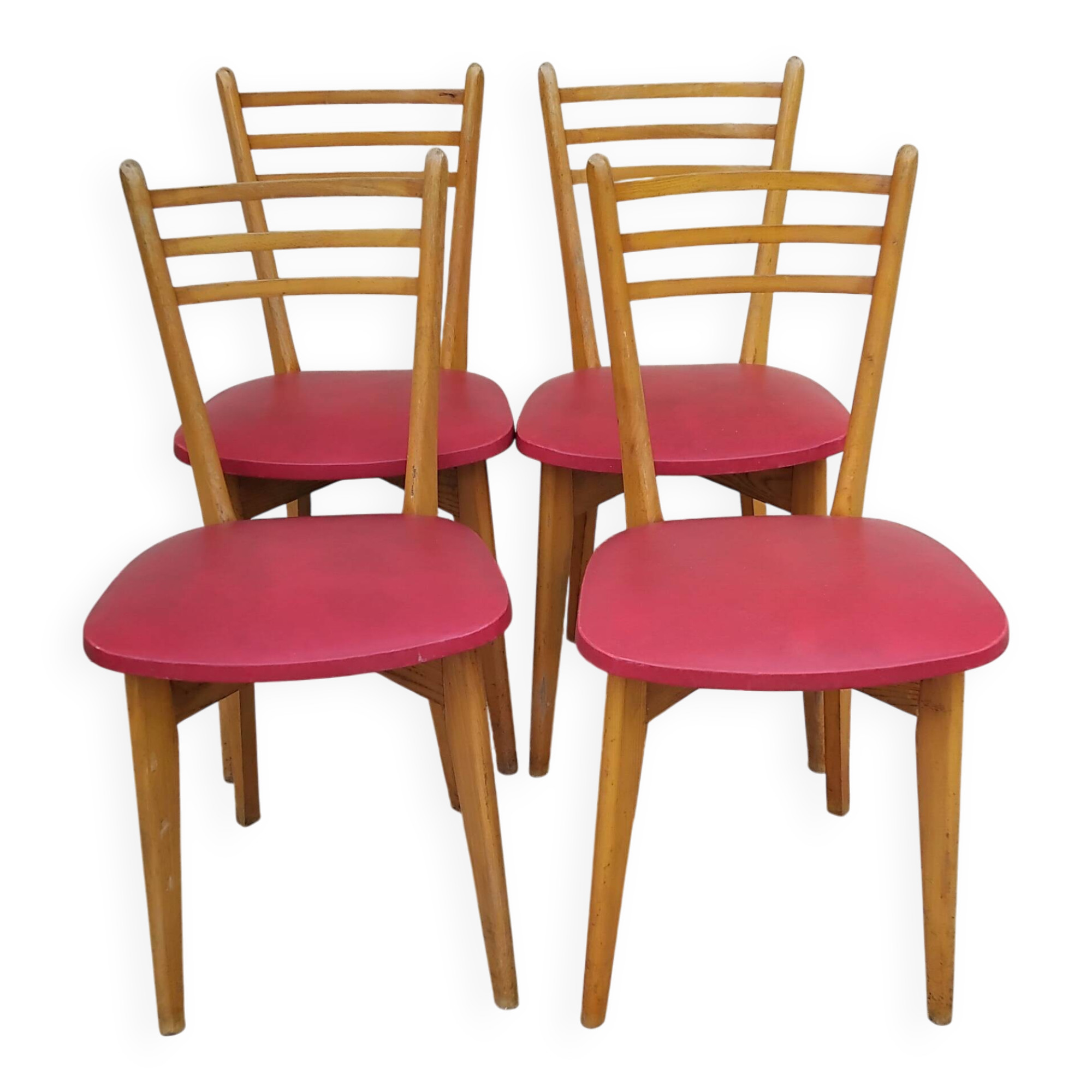 4 vintage Scandinavian chairs