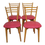 4 vintage Scandinavian chairs