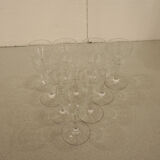 10 Old Art Deco Stemware – Cut Pattern