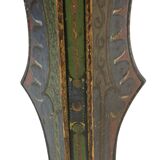 Antique hand-painted Moroccan Moorish Zouak side table