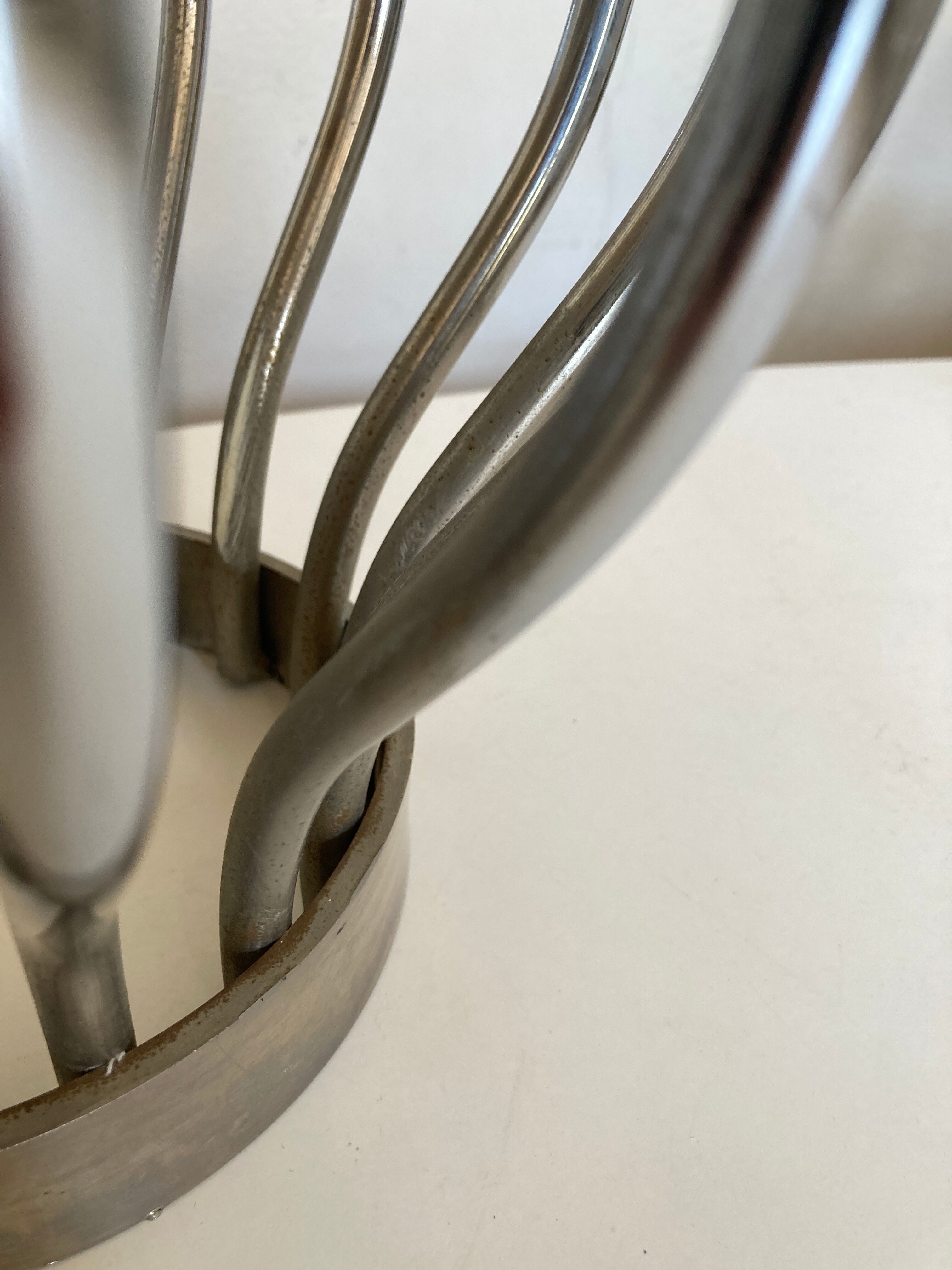 1970 space age 60cm XXL baluster lamp