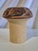 Danish Studio Pottery mushroom vase stoneware Soholm Haico Nitzche