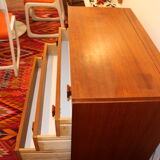 Chest of drawers dressing table years 70