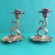Pair of Art Nouveau candlesticks