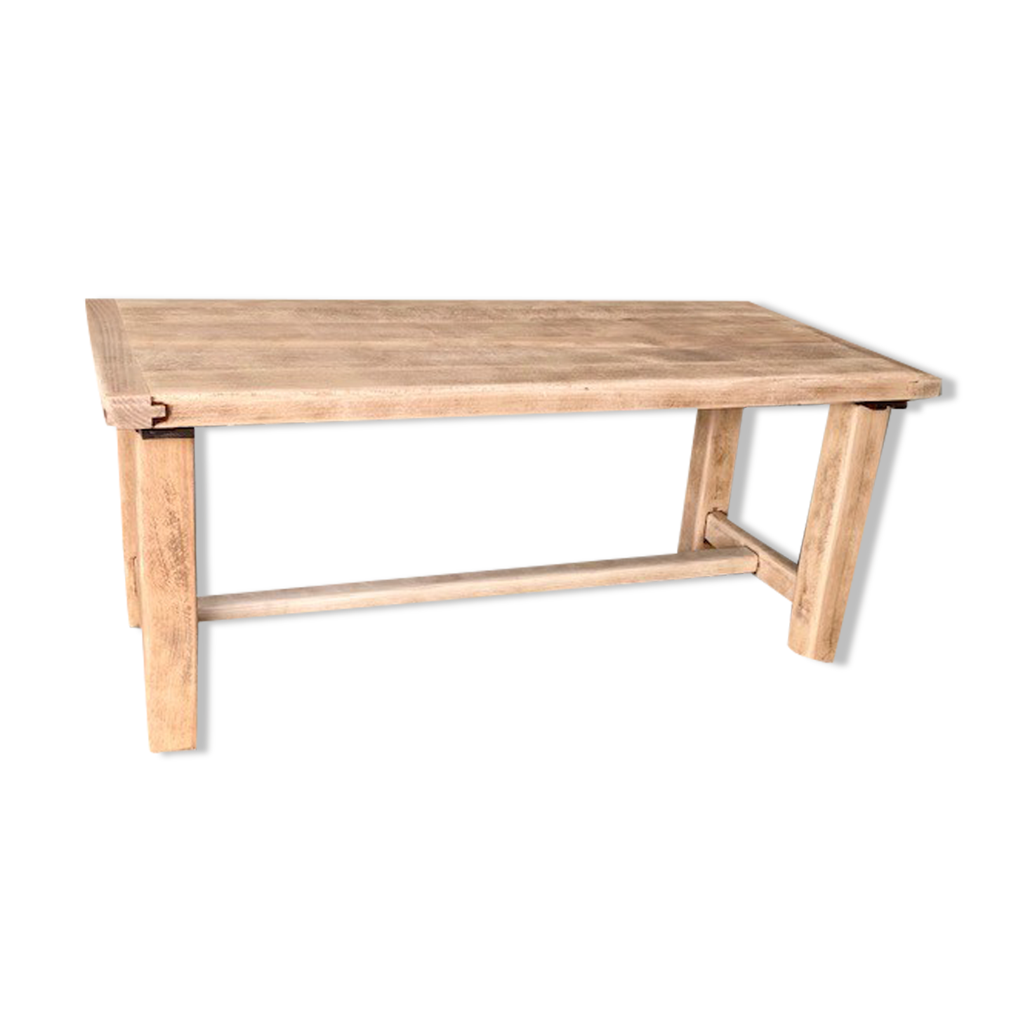 Stripped farm coffee table