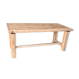 Stripped farm coffee table