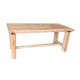 Table basse de ferme décapée