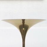 Vintage German floor lamp in Hollywood Regency style made of brass by Doria Leuchten, 1970s.