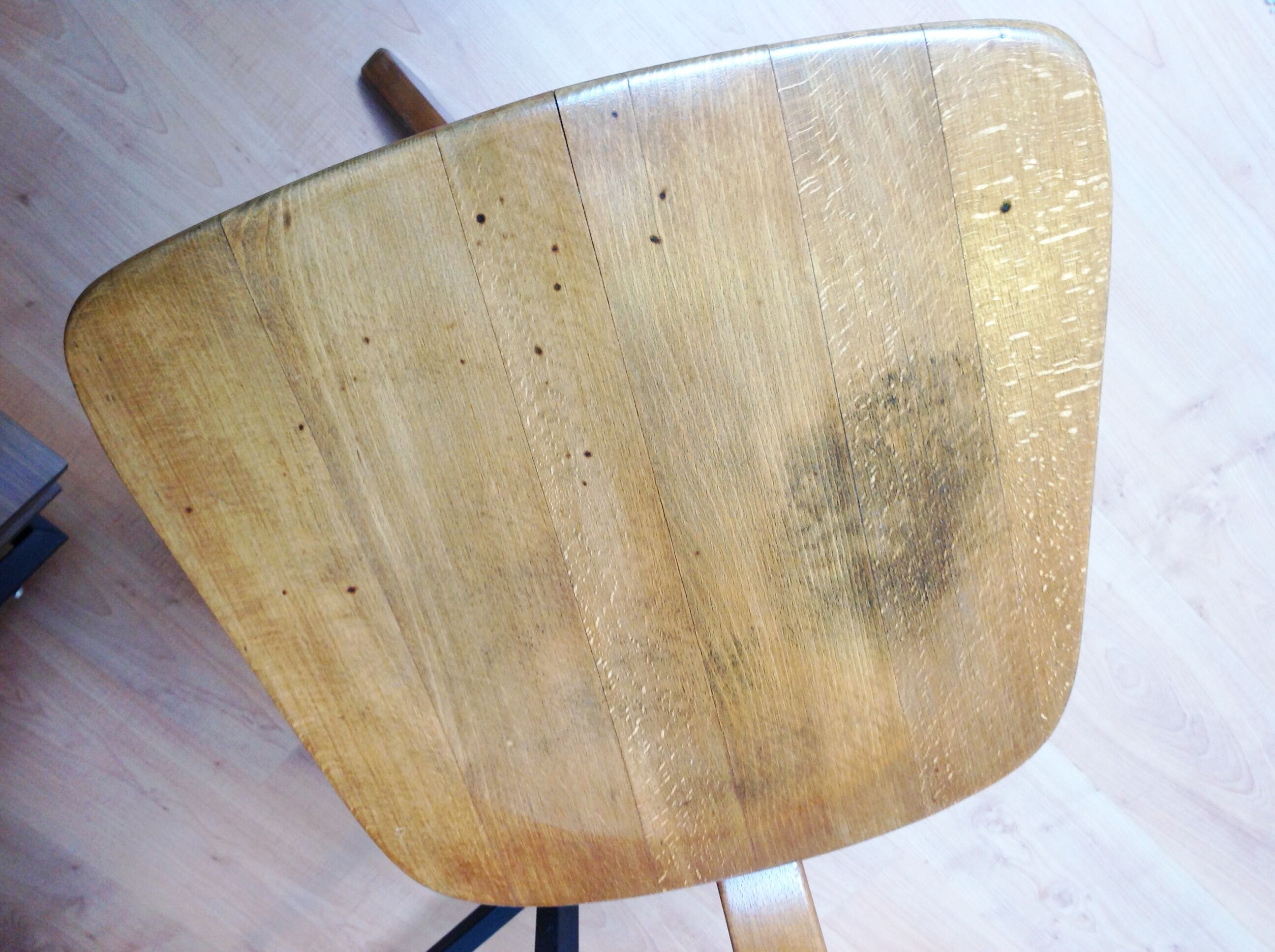 Industrial style swivel chair by Sedus Stoll / vintage 50s-60s
