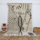 Handmade wool Berber rug 245 x 148 cm