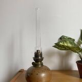 Stoneware oil lamp