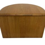 Vintage  side tables in oak minimalist design
