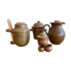 set de cuisine en grès