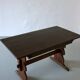 Alpine carved pine dining table set | 1950s