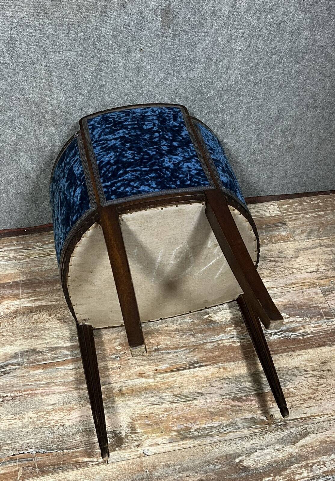 fauteuil de bureau époque Art Déco vers 1920