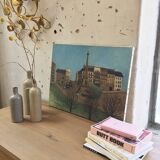 Toile à l’huile « Tour Eiffel »