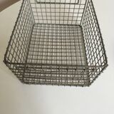 Metal-handled rack storage locker